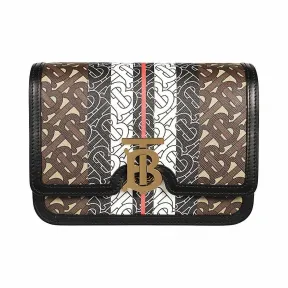 博百利/Burberry 女士 小号TB包棕色 80264351