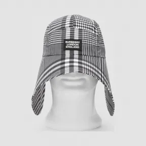 博百利/Burberry 徽标嵌花格纹软帽  P80283041