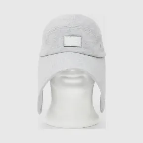 博百利/Burberry 徽标嵌花棉质平织软帽 (浅砾石灰)  80283101