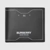 博百利/Burberry 男士 符号印花皮革双折钱夹 80291471