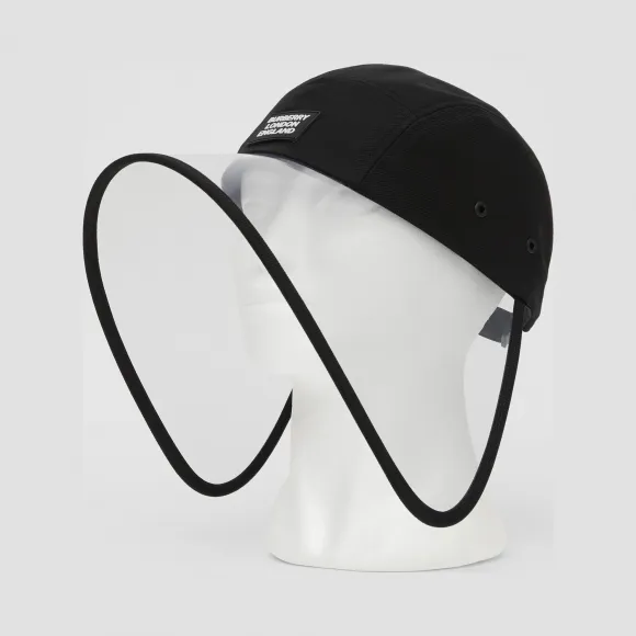 博百利/Burberry 女士 透明细节棉质斜纹软帽  80310381