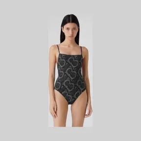 博百利/Burberry 女士 专属标识印花泳衣  80326101