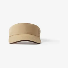 博百利/Burberry 专属标识装饰轻薄嘎巴甸遮阳帽 (蜂蜜色) 80711271