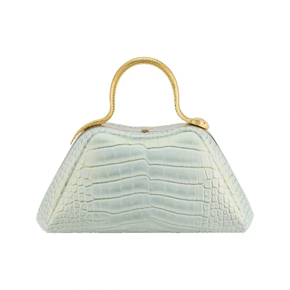 宝格丽/Bvlgari serpentine 女士 手提包 蛇纹石迷你手提包 293823 