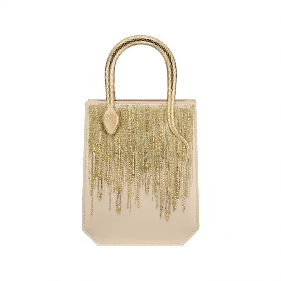 宝格丽/Bvlgari serpentine 女士 手提包 蛇纹石手提包 293863 