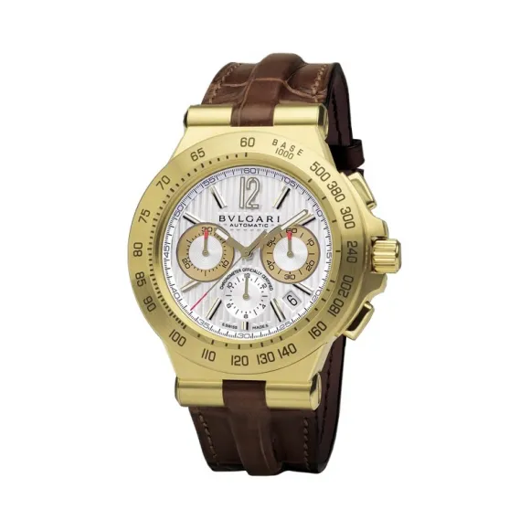 宝格丽/Bvlgari 42MM 18kt黄黄金 自动机械机芯 男表 DP42C6GLDCH