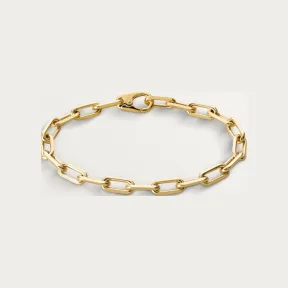 卡地亚/Cartier B6021300 - Santos de Cartier链式手链 中号款 18K黄金 - 黄金