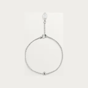 卡地亚/Cartier B6063117 - Cartier d'Amour手链 镶嵌圆形明亮式切割钻石 中号款 18K白金 - 白金 钻石