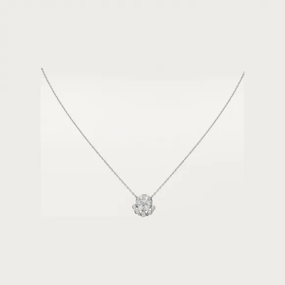 卡地亚/Cartier B7224571 Etincelle de Cartier项链 18K白金 白金 钻石 