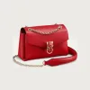 卡地亚/Cartier L1002378 链条手袋 迷你款 Panthère de Cartier系列 红色 小牛皮 红色小牛皮 镀金饰面 