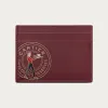 卡地亚/Cartier L3002003 - Cartier Characters单层卡片夹 酒红色 小牛皮 - 酒红色小牛皮