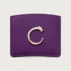 卡地亚/Cartier L3002058 Panthère de Cartier猎豹系列小皮具 卡片夹 紫色 紫色小牛皮 镀金饰面 