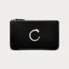 卡地亚/Cartier L3002064 - Panthère C de Cartier系列拉链卡片夹 黑色 小牛皮 - 黑色小牛皮 镀金饰面