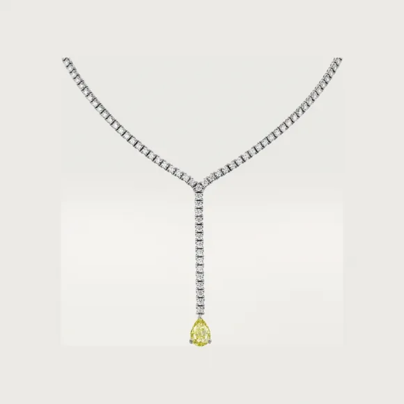 卡地亚/Cartier N7424388 高级珠宝项链 18K白金 白金 钻石 