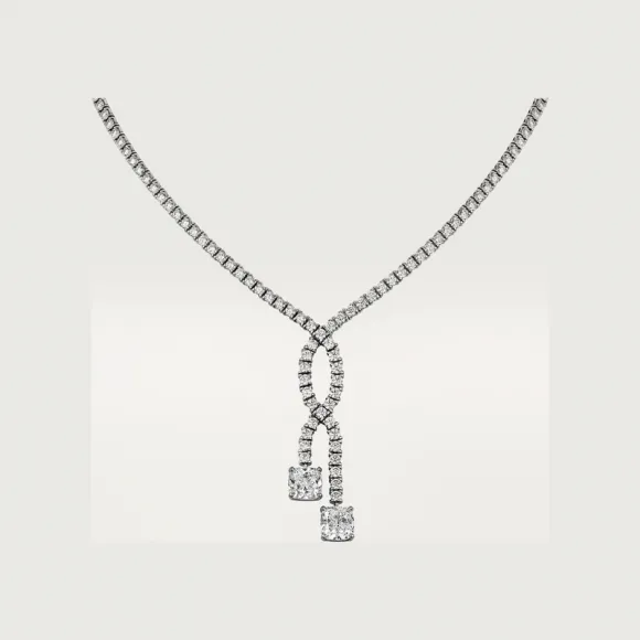卡地亚/Cartier N7424394 高级珠宝项链 18K白金 白金 钻石 