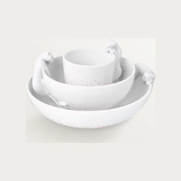 卡地亚/Cartier OG000795 - Cartier Baby猎豹餐具三件套 - 陶瓷