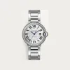卡地亚/Cartier W4BB0024 - Ballon Bleu de Cartier卡地亚蓝气球腕表 36毫米 精钢 自动上链 - 36毫米 自动上链机械机芯 精钢 钻石