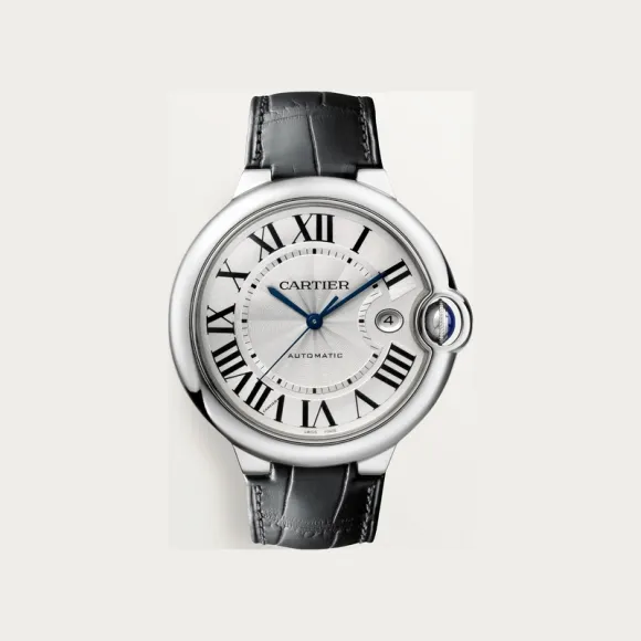 卡地亚/Cartier WSBB0026 - Ballon Bleu de Cartier卡地亚蓝气球腕表 42毫米 精钢 自动上链 - 42毫米表款 精钢 皮表带