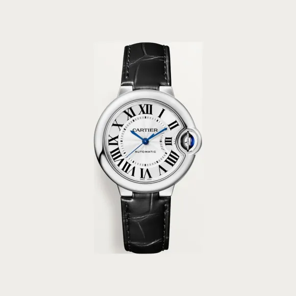 卡地亚/Cartier WSBB0030 - Ballon Bleu de Cartier卡地亚蓝气球腕表 33毫米 精钢 自动上链 - 33毫米表款 精钢 皮表带