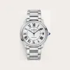 卡地亚/Cartier WSRN0035 - Ronde Must de Cartier系列腕表 40毫米 精钢 自动上链 - 40 毫米表款 自动上链机械机芯 精钢