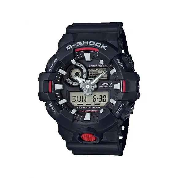 卡西欧/Casio G Shock 系列  男表 GA-700-1A