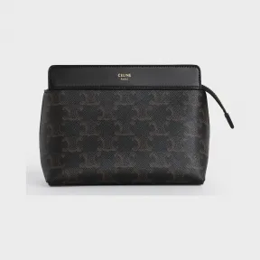 思琳/Celine 女士 小号Triomphe帆布和小牛皮旅行包 10C762BTB.38NO