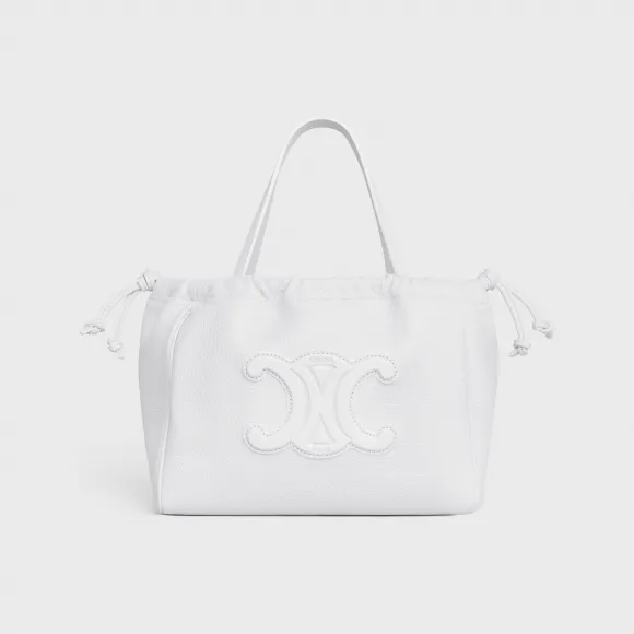 思琳/Celine 女士 CABAS TRIOMPHE小号粒面牛皮革抽绳包 111013ENY.01HT