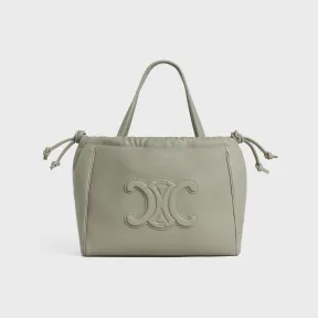 思琳/Celine CABAS TRIOMPHE小号粒面牛皮革抽绳包 111013ENY.38NO