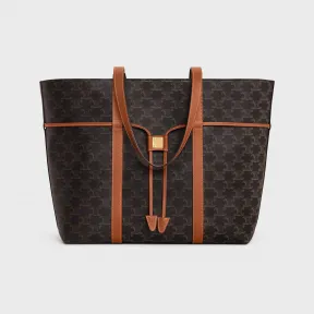 思琳/Celine CABAS标志印花牛皮革抽绳包 113722BZJ.04LU