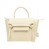 思琳/Celine 女性 袖珍型 BELT 米白色 牛皮 手提包 189003ZVA.01CR
