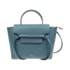 思琳/Celine 女性 袖珍型 BELT 蓝色 牛皮 手提包 189003ZVA.07PO