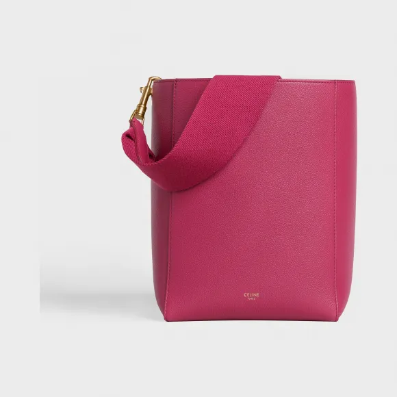 思琳/Celine 女士 Sangle Bucket 小号柔软粒面小牛皮桶包 189303AH4.25RY