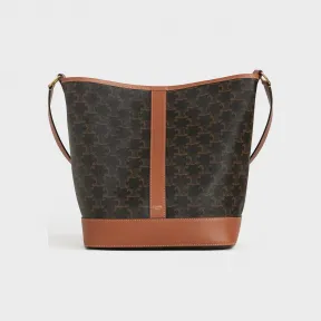 思琳/Celine 女士 Triomphe帆布中号水桶包 191132CAS.04LU