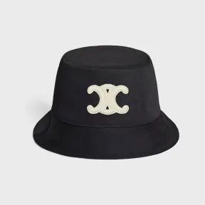 思琳/Celine TRIOMPHE棉质华达呢渔夫帽 2AUE5968P.38NO