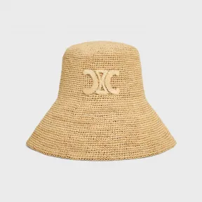 思琳/Celine TRIOMPHE植物材料渔夫帽 2AUP8517Q.03NA