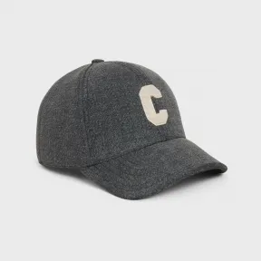 思琳/Celine 男士 INITIALE VINTAGE BLACK牛仔鸭舌帽 2AUY8932F.38VB.L