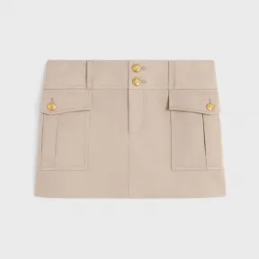 思琳/Celine 女士 斜纹羊毛军旅风秋千裙 2J608092D.40BB.34