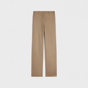 思琳/Celine 丝光斜纹棉质直筒裤 2N886383U.07IA