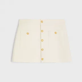 思琳/Celine 花呢迷你秋千裙 2V97O371R.01RD