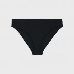 思琳/Celine 女士 哑光平纹针织泳衣 - 黑色 2Z111152C.38NO