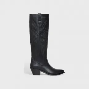 思琳/Celine WESTERN BOOTS牛皮革长筒靴 345643492C.38NO.35