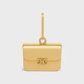 思琳/Celine Celine Separables Triomphe 金色饰面黄铜手袋吊坠 46X516BRA.35OR