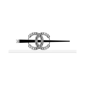 香奈儿/Chanel 银及黑 发饰 A86020_Y02066_Z3505