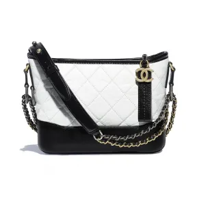 香奈儿/Chanel 白与黑. 香奈儿GABRIELLE小号流浪包 A91810_Y61477_C0200