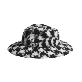 香奈儿/Chanel 黑与乳白. 斜纹软呢帽 AA0431_X13134_C2117