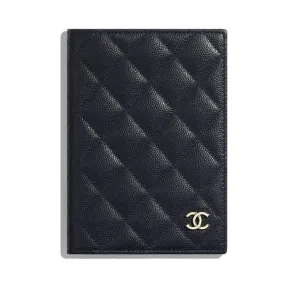 香奈儿/Chanel 海军蓝. 经典护照套 AP0218_Y33352_N4858