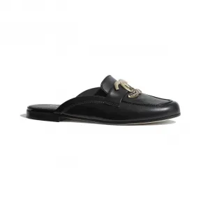 香奈儿/Chanel 蜜儿拖鞋  羊皮革  黑 G36064-X51764-94305