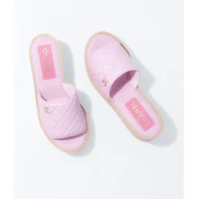 香奈儿/Chanel 蜜儿拖鞋 G38555-X56369-0M278