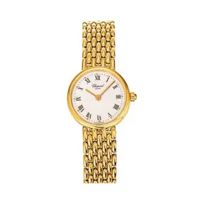 萧邦/Chopard Happy Diamonds系列 石英机芯 18k黄金 女表 117281-0001