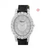 萧邦/Chopard 女装珠宝系列 34MM 18kt白金/钻 石英机芯 女表 139384-1001